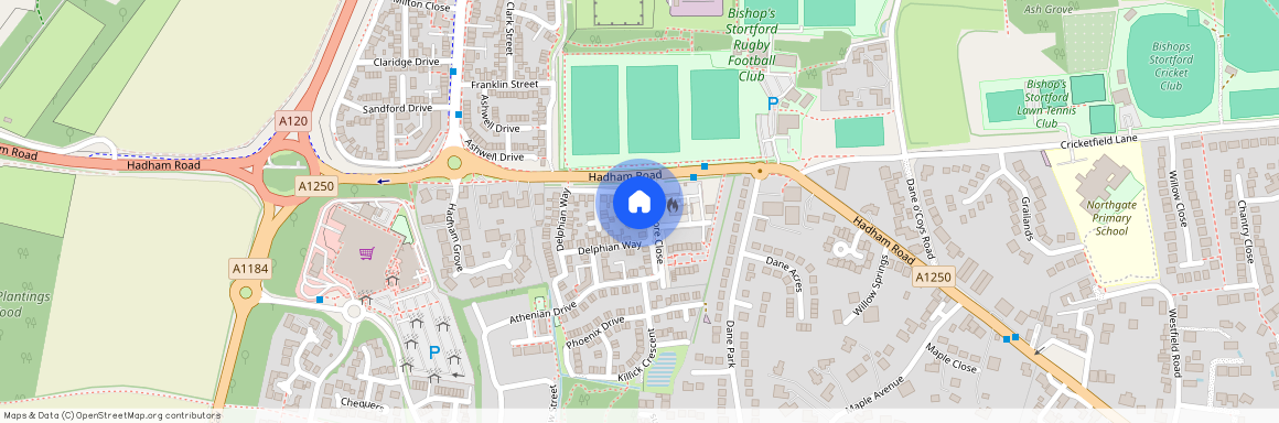 Delphian Way, Bishop's Stortford, Hertfordshire, CM23