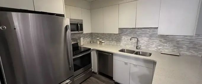 Cozy 1 Bedroom Condo with Rivervalley View | 706 - 9715 110 St NW, Edmonton - Photo 1