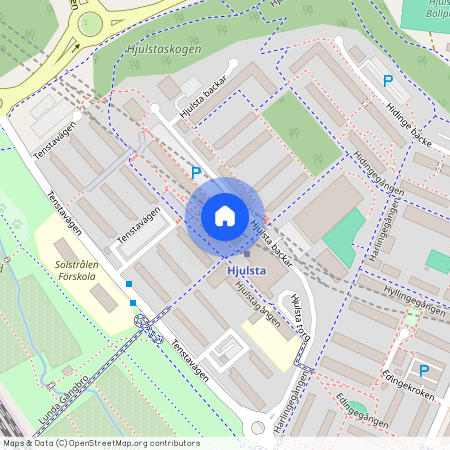 Hjulsta Backar 17, Tensta