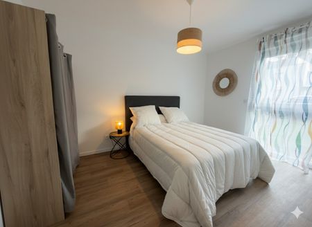 Appartement neuf avec terrasse 2 pièces à louer en meublé - Photo 3