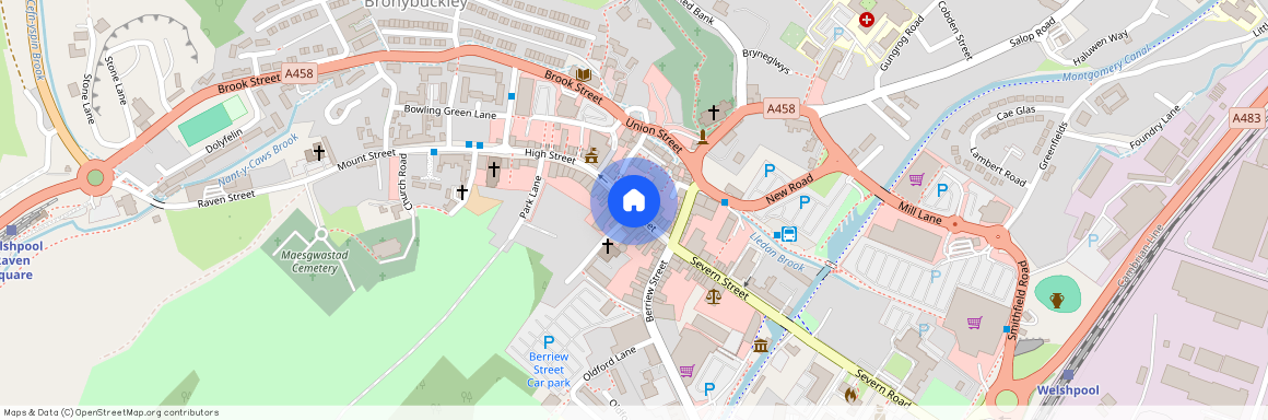 Hopkins Passage, Broad Street, Welshpool