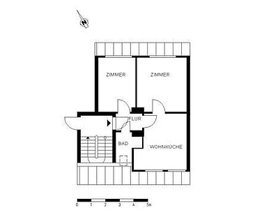 Vogelnest in schöner Lage: interessante 3-Zi.-Wohnung mit Ausblick - Foto 2