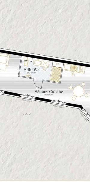 Location Appartement 1 pièce 34m² MONTAUBAN 82000 - Photo 2