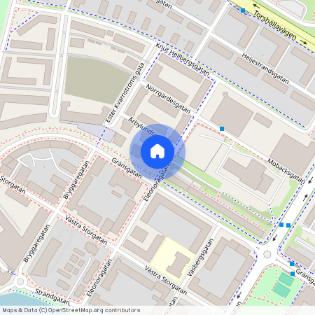 Ester Kvarnströms Gata 17, Norr