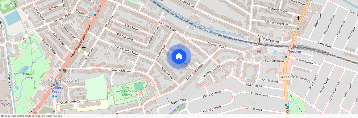 Harewood Road, Colliers Wood, London, SW19