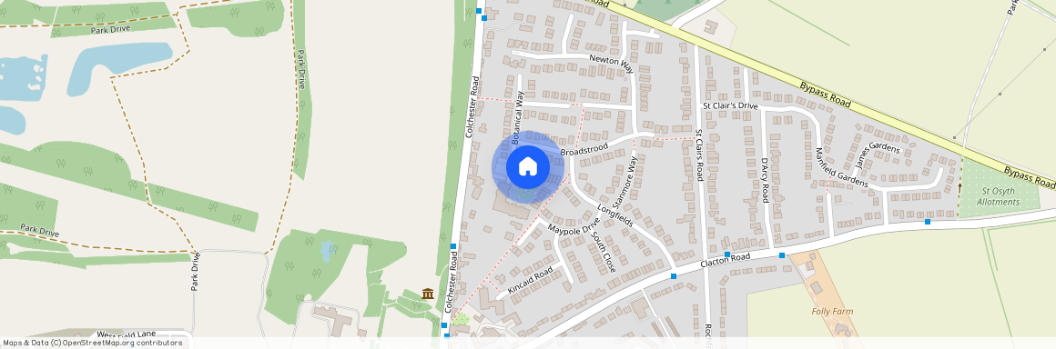 Priory Park, Botanical Way, Clacton-On-Sea