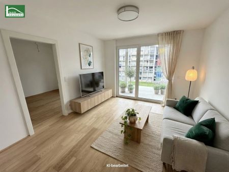 Innovation trifft Wohnkomfort - Gut geschnittene 2-Zimmer-Wohnung mit Balkon in der Smart City Graz! - Foto 2