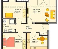 3 Zimmer-Wohnung in toller Hausgemeinschaft - Foto 1