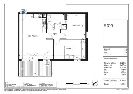 Location Appartement 3 pièces 61m² ST ALBAN 31140 - Photo 3