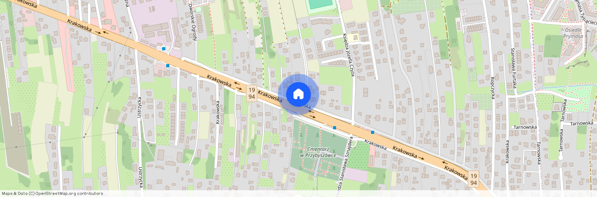 Dębicka 144, Rzeszów, Przybyszówka