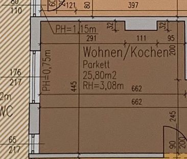 1 Zimmer in ruhiger Lage nähe Innenstadt - Verfügbar nach Absprache - Photo 6