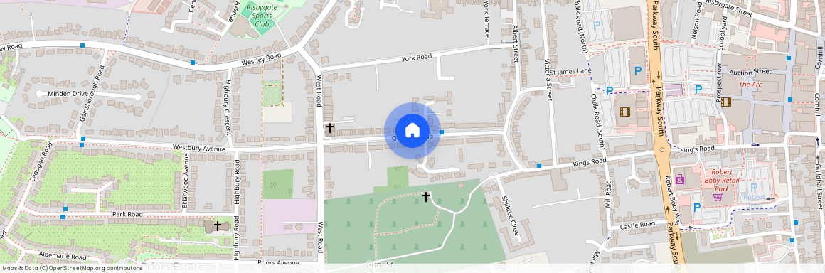 Queens Road, Bury St Edmunds, IP33