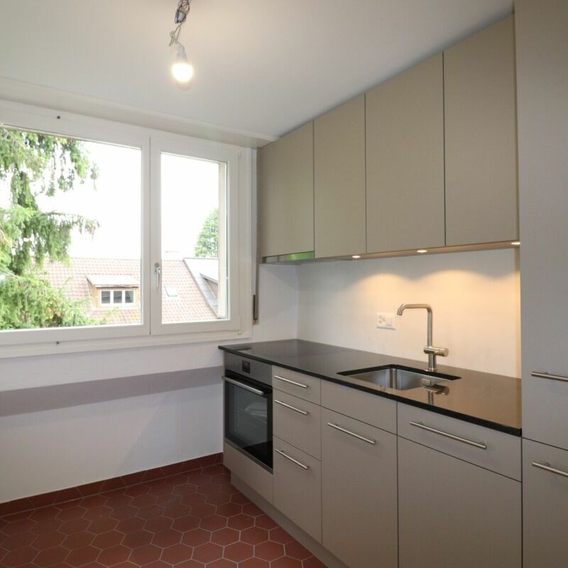 Erstvermietung nach Teilsanierung - moderne 2 1/2-Zimmer-Dachwohnung in Nähe Wenkenpark - Photo 1