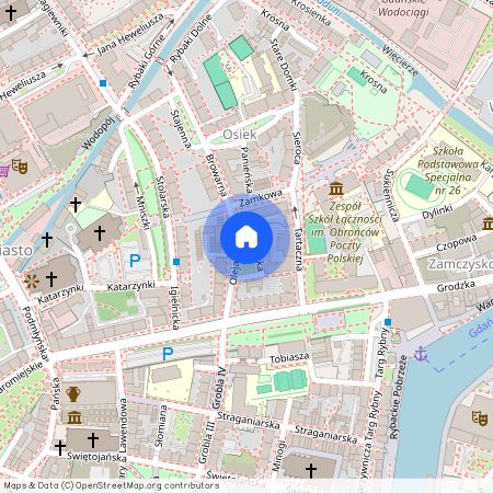 ul. Panieńska, Śródmieście, Gdańsk, pomorskie