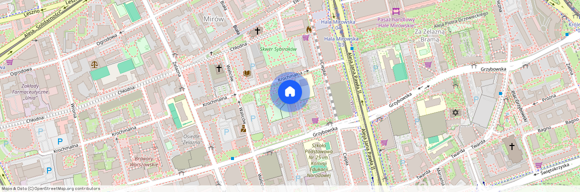 Warszawa, Śródmieście, Krochmalna