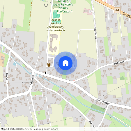 Paniówki, Gierałtowice, gliwicki, śląskie