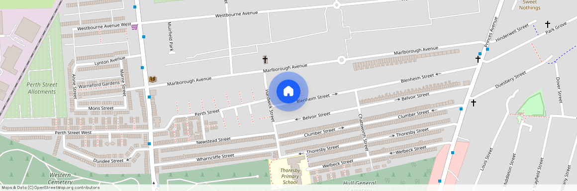 Hardwick Avenue, Blenheim Street, Hull, East Riding Of Yorkshire, HU5