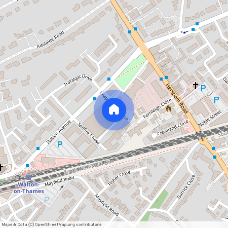 at Walton Court, Flat 23, King Court, 4, Leaping Birds Rise KT12