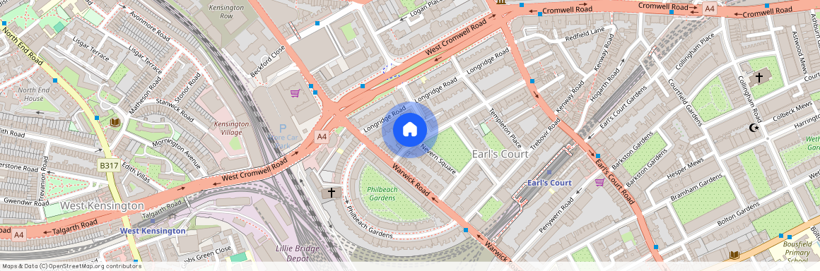 Nevern Square, Kensington, SW5