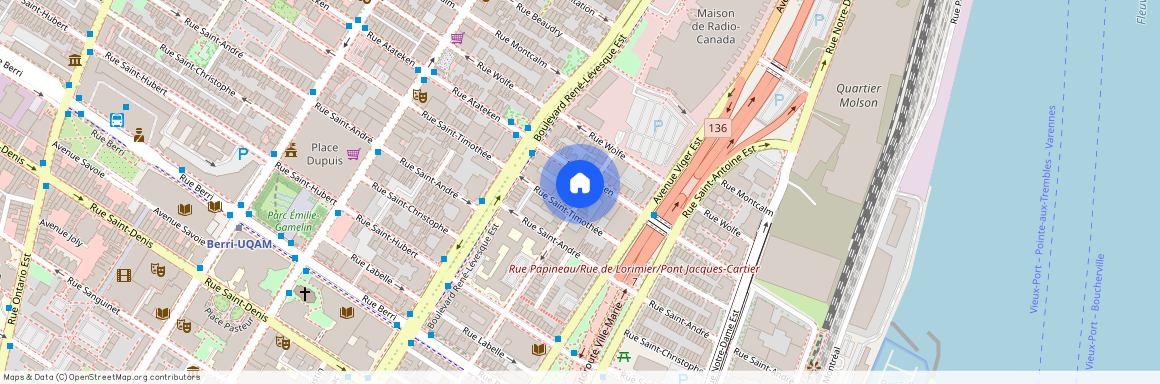 app.402, 1055 Rue De La Gauchetière E., H2L 0E2, Montréal