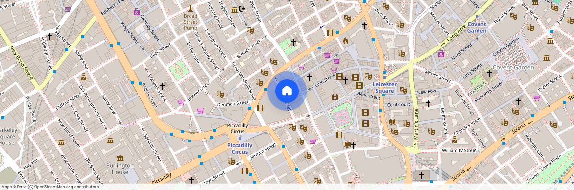 Rupert Street, Soho, W1D, London