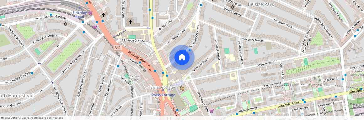Buckland Crescent, Belsize Park, London, NW3
