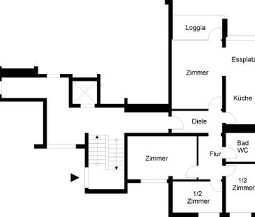 Tolle 4-Zimmer-Wohnung im Grünen // 4.OG rechts - Photo 5