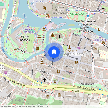 ul. Jezuicka, Stare Miasto, Bydgoszcz, kujawsko-pomorskie