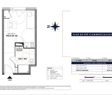 Location Appartement 1 pièce 22m² CHAMPCEVINEL 24750 - Photo 2