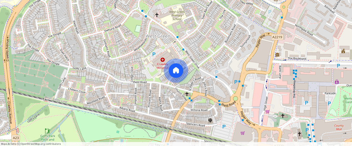 RH11 7DN, Crawley