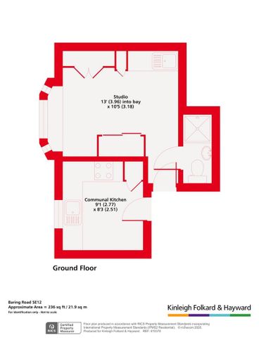 Studio to rent - Photo 3