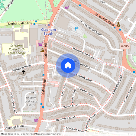 Cathles Road, London, SW12