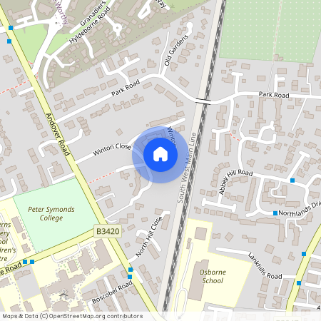 winton close, winchester, Winchester