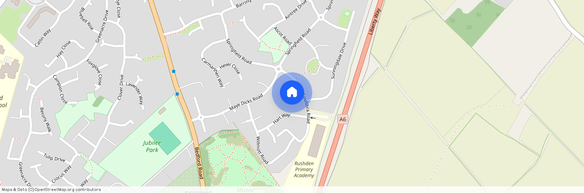 Hollowell Close, Rushden