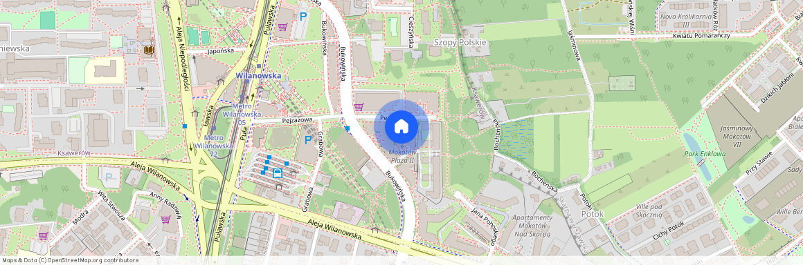 ul. Bukowińska, Ksawerów, Mokotów, Warszawa, mazowieckie