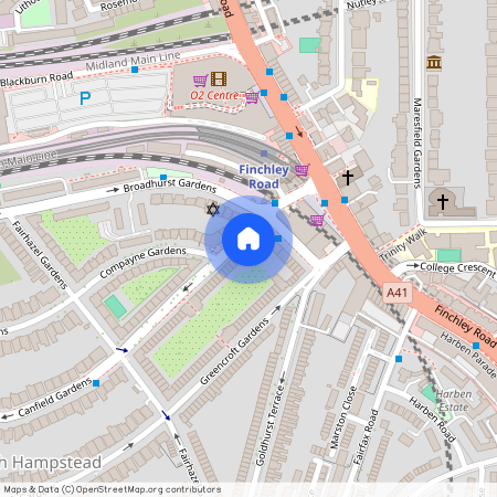 Canfield Gardens, South Hampstead NW6