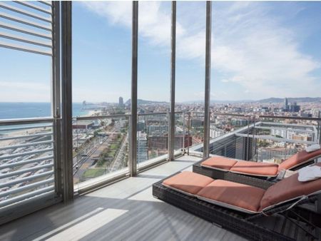 3 room luxury penthouse for rent in El Poblenou, Barcelona, Province of Barcelona, Catalonia - Photo 3