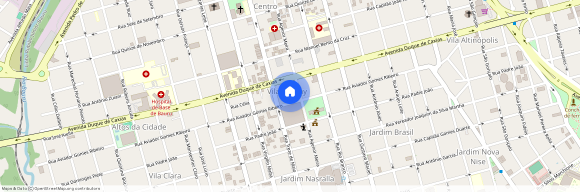 Rua Aviador Gomes Ribeiro, 12-47 - Vila Santa Izabel, Bauru - SP