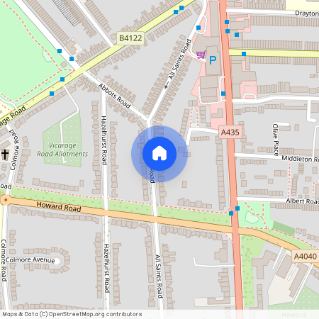 All Saints Road, Kings Heath B14