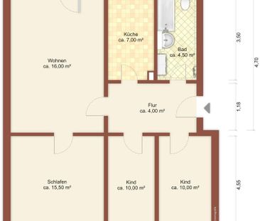 4-Zimmer-Glück! Familienfreundlich Wohnen in Zittau! - Photo 5