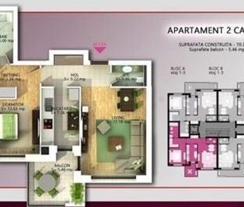 Aviatorilor.Apartament 2 camere de inchiriat - Photo 6