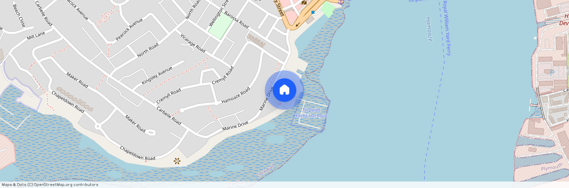 Carew Wharf, Torpoint, Cornwall, PL11