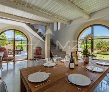 Luberon - Belle maison en pierres avec piscine - Photo 1