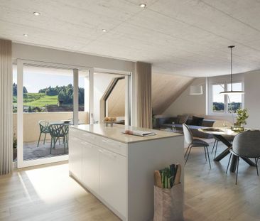 3.5 Zimmer, 107 m², 3. Stock - Foto 2