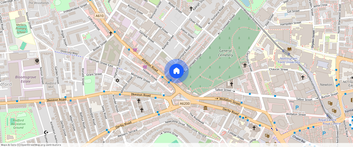 ** Cromwell Street, Nottingham, NG7 4GL