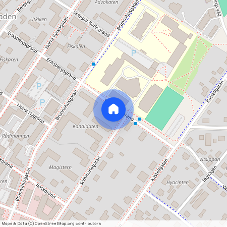 Eriksbergsgränd 12 B. 2 rum & kö, Härnösand