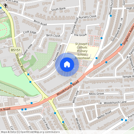 Downing Close, Prenton, Wirral, Merseyside, CH43