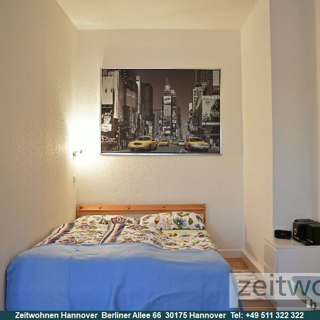 Kleefeld, Kantplatz, Eilenriede, 1 Zimmer Wohnung mit Balkon, Internet, Parkplatz - Photo 1