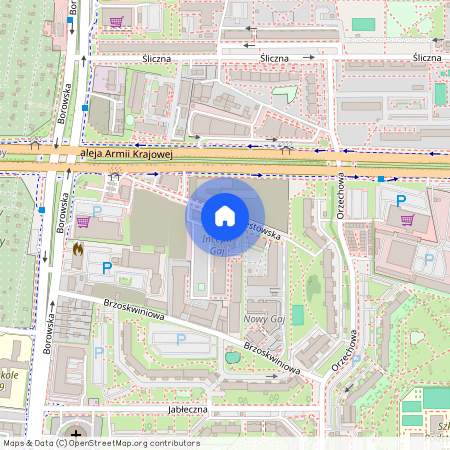 ul. Żegiestowska, Gaj, Krzyki, Wrocław, dolnośląskie