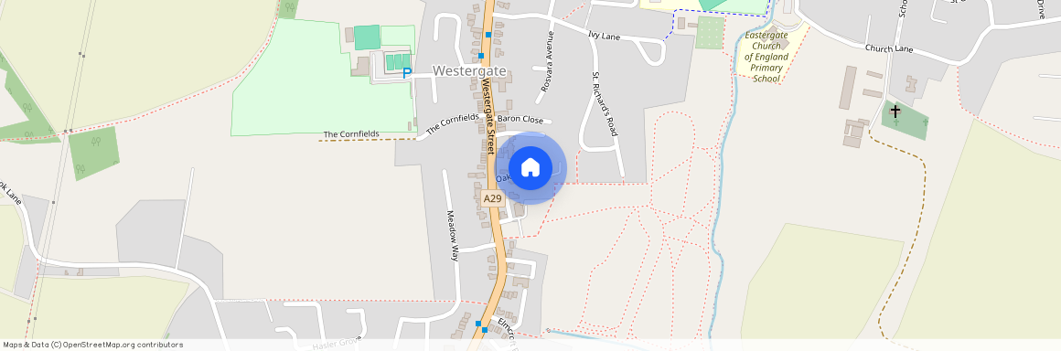 Oaks Close, Westergate